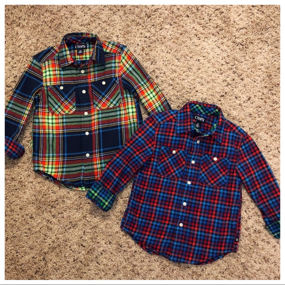 🔴SOLD🔴 Chaps Flannel Button Down